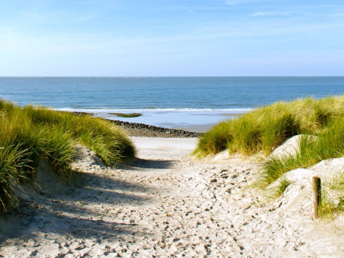 Der schöne Sandstrand