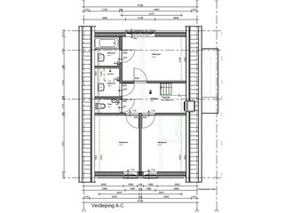 Casa per le vacanze Oostkapelle Pianta del piano 25