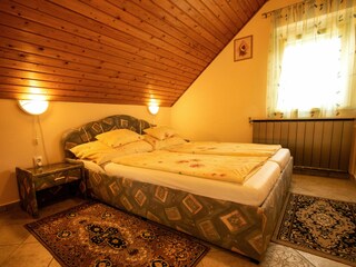 A double room on the upper floor