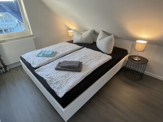 Schlafzimmer 2 im Dachgeschoss