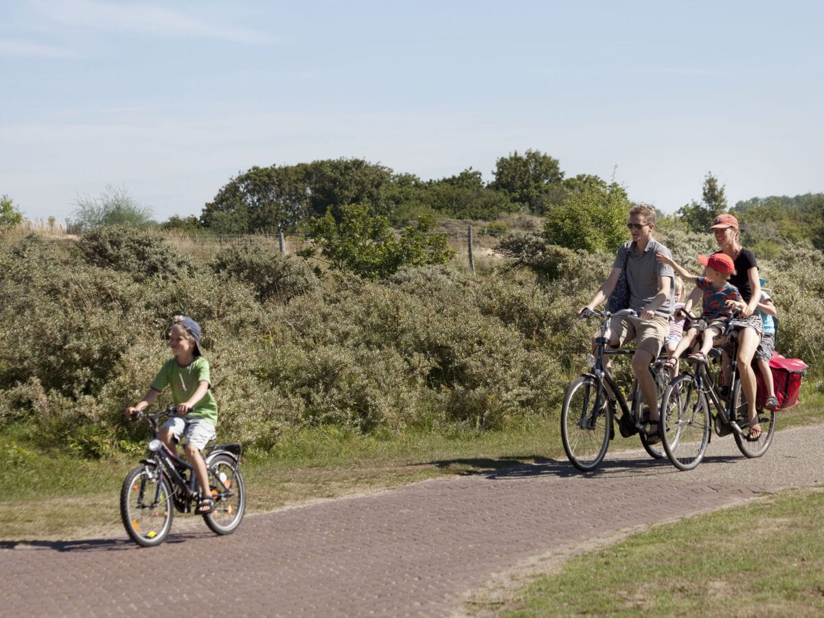 Radfahren in den Dünen