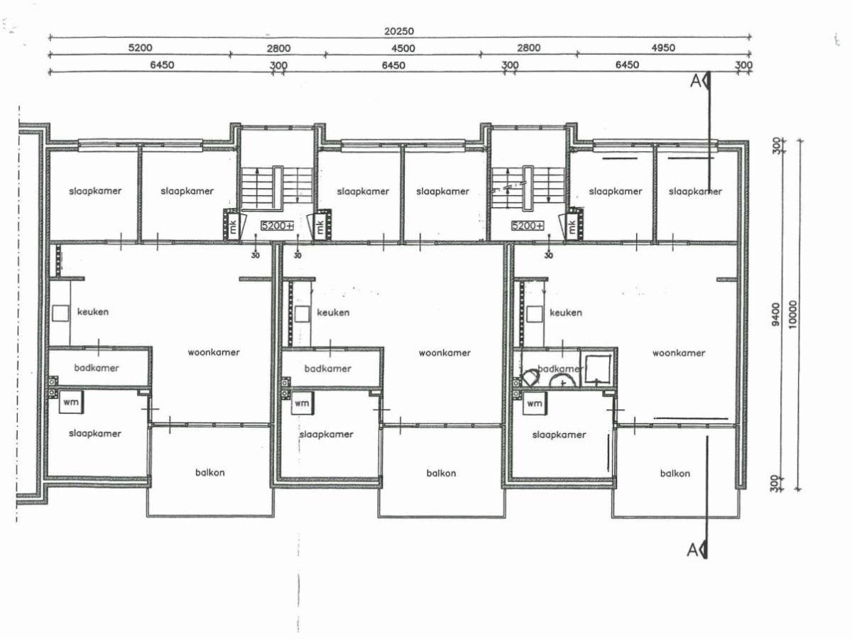 Grundriss vom 3. Apartment