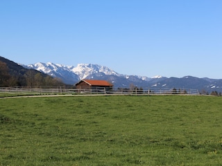 Aussicht von Balkon und Terasse