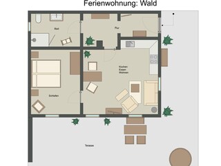 Holiday apartment Reichersbeuern Floor Plan 20