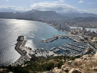 Blick auf Calpe