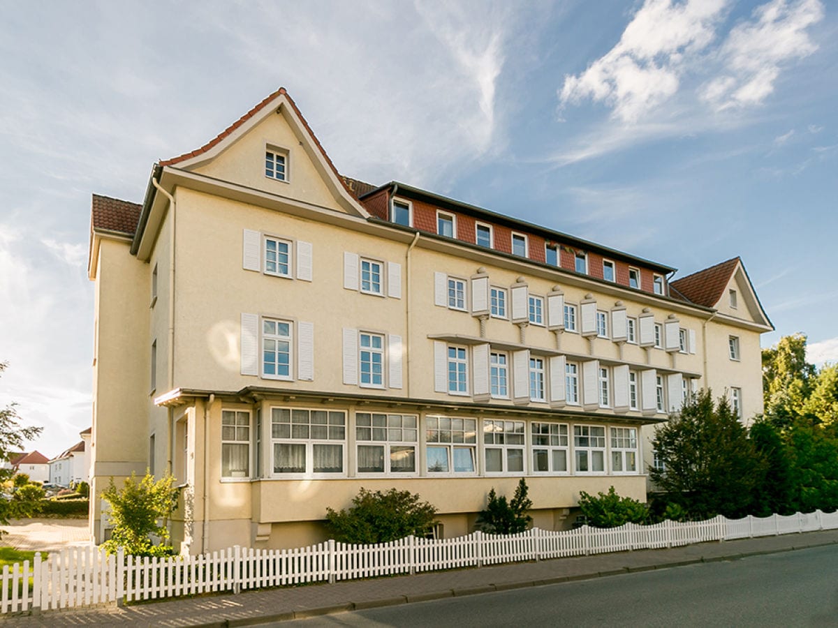 Haus Godewind in Binz - Frontansicht.