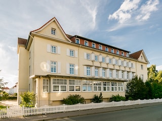 Haus Godewind in Binz - Frontansicht.