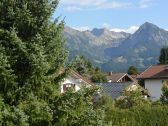 Blick aus Schlafzimmer, Wohnzimmer und von der Terrasse