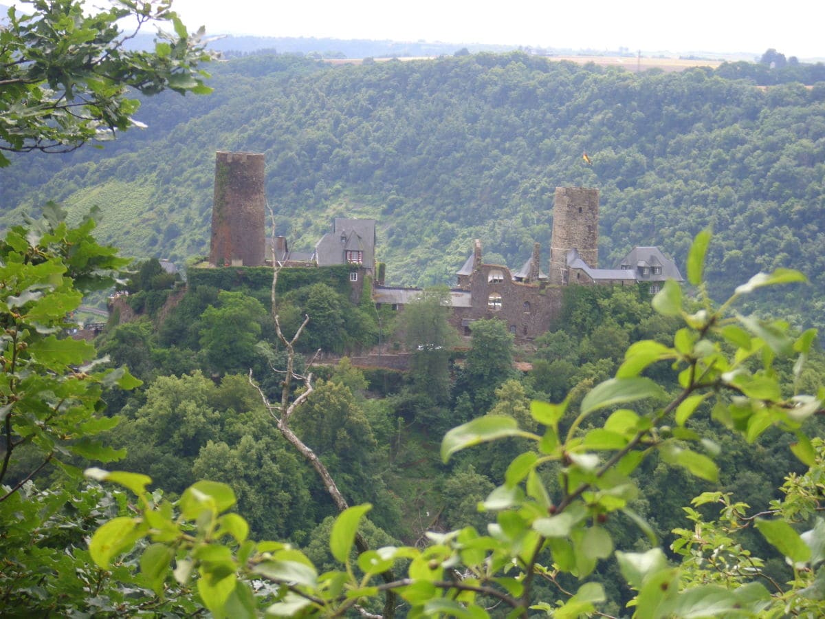 Burg Thurant, Sicht vom Bleidenberg