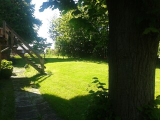 Gartenblick Richtung Westen