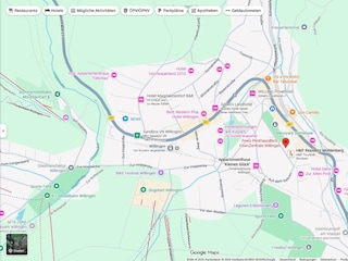 FeWo Penthausblick - Lage auf Google Maps