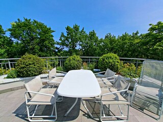 Dachterrasse und Ausblick