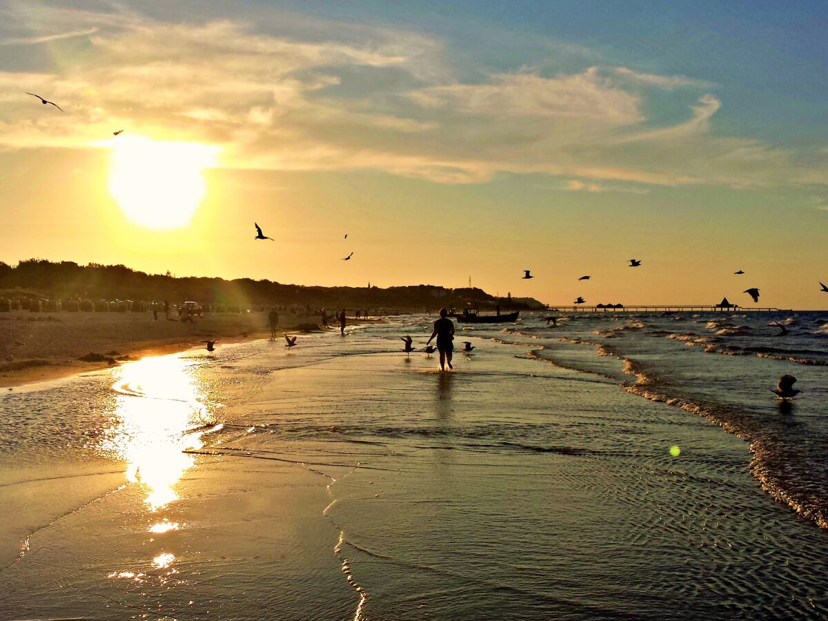 Abendstimmung am Strand