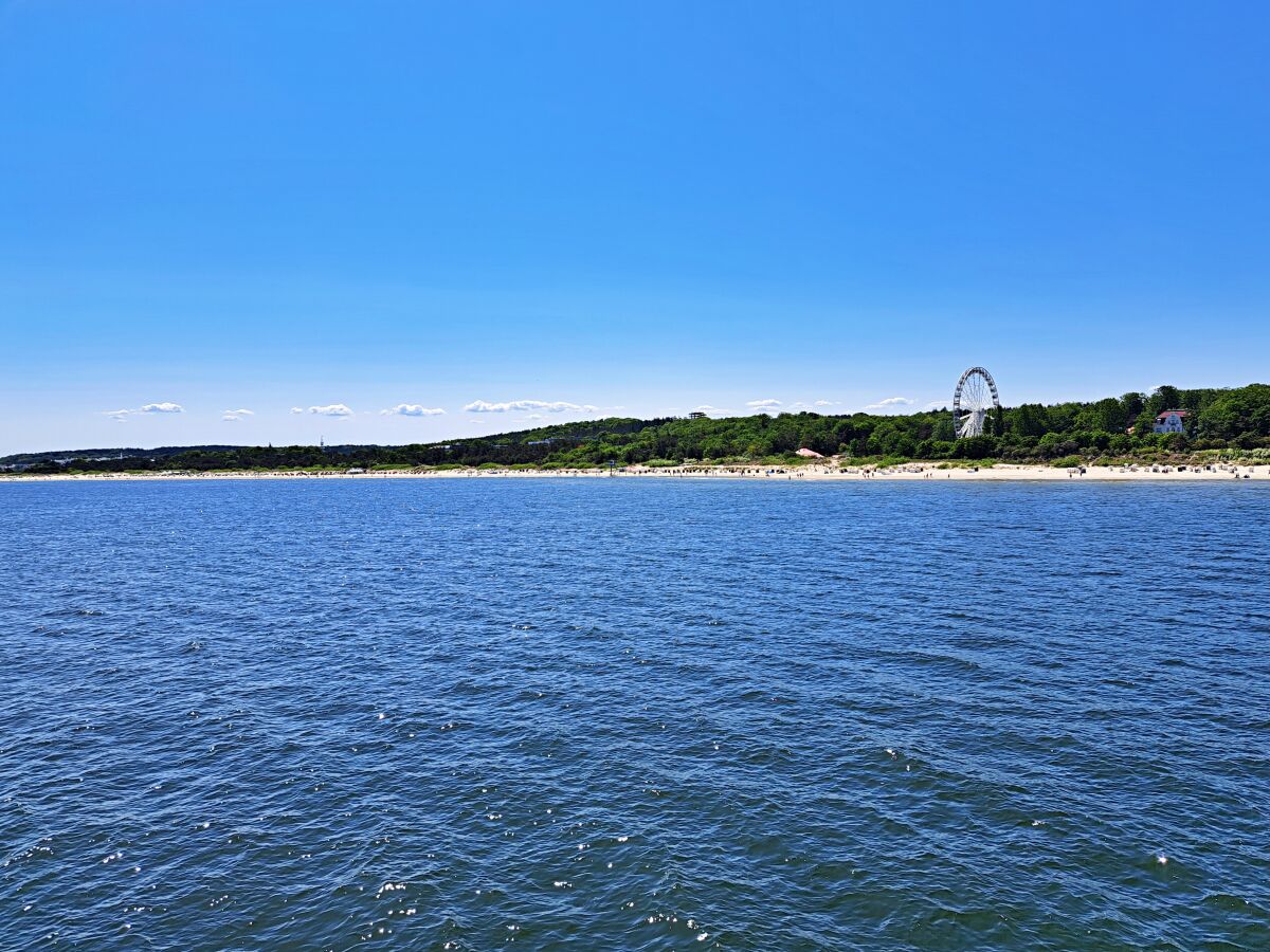 Ostsee mit Blick auf Heringsdorf