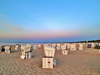 Strand mit Strandkörben