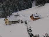 The Dreherhäusle during the winter