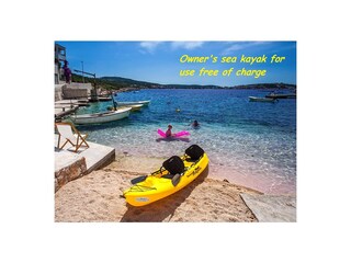 Owner's sea kayak for use FREE