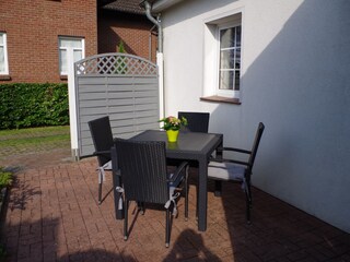 Genießen Sie z.B. Ihr Frühstück auf der Terrasse