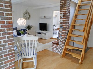 Blick ins Wohnzimmer