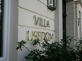 Detailansicht historische Villa