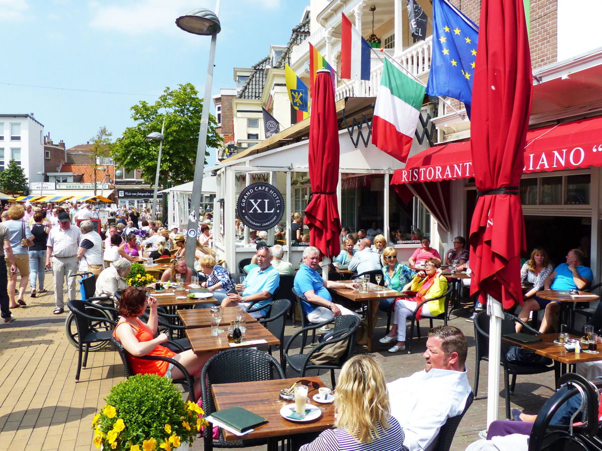 Das gemütliche Zentrum von Zandvoort