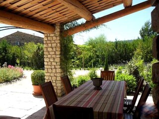 Covered terrace