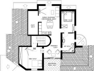 Appartamento per vacanze Fažana Pianta del piano 42