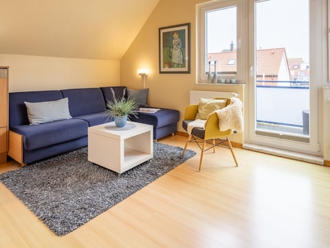 Ferienwohnung Haus Seemuschel - Apartment "Storchennest"