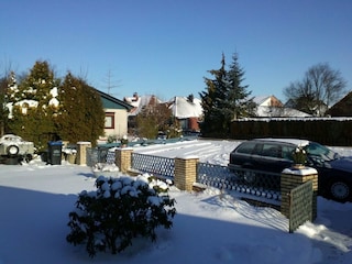 ustüre... im Winter , Blick v. d. Ha