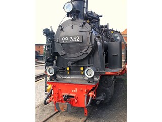 the steam-lokomotive "Molli"