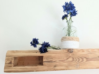 urige selbstgemachte Accessoires aus Holz