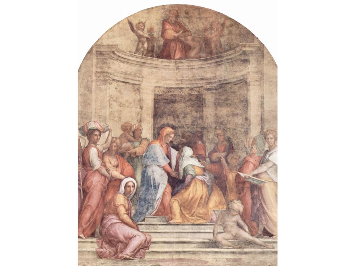 Fresken des Jacopo Pontormo in Florenz