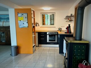 voll ausgestattete Küche