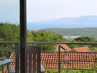 Blick aus Wohnzimmer