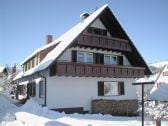 Unser Haus im Winter