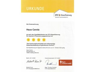 Appartamento per vacanze Feldberg im Schwarzwald Documento 23