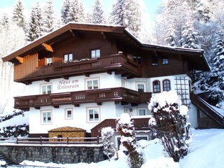 Unser Haus im Winter