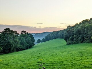 Die Aussicht ins Tal.