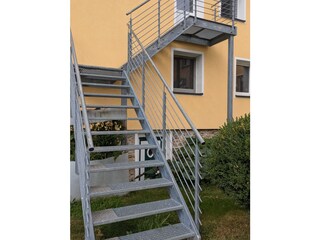 Ferienwohnung Regenbogen im Obergeschoss.