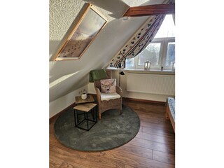 "Lese-Ecke" Schlafzimmer oben