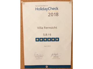 HolidayCheck-Danke, liebe Gäste für Ihr Vertrauen!