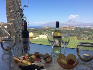 Terrasse mit Meerblick