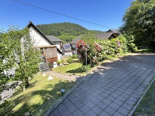 Parking behind the House