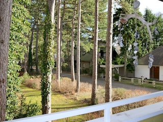 Blick vom Balkon
