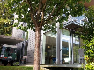 KUBUS-13K Architects Villa, dream of steel, wood, glas
