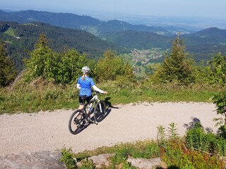 Blick auf Seebach vom Lothardenkmal