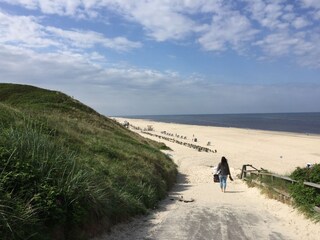 beach access Asklepios Hospital Westerland, dog's beach
