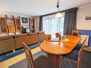 großzügige und offene Gestaltung des Wohnraumes