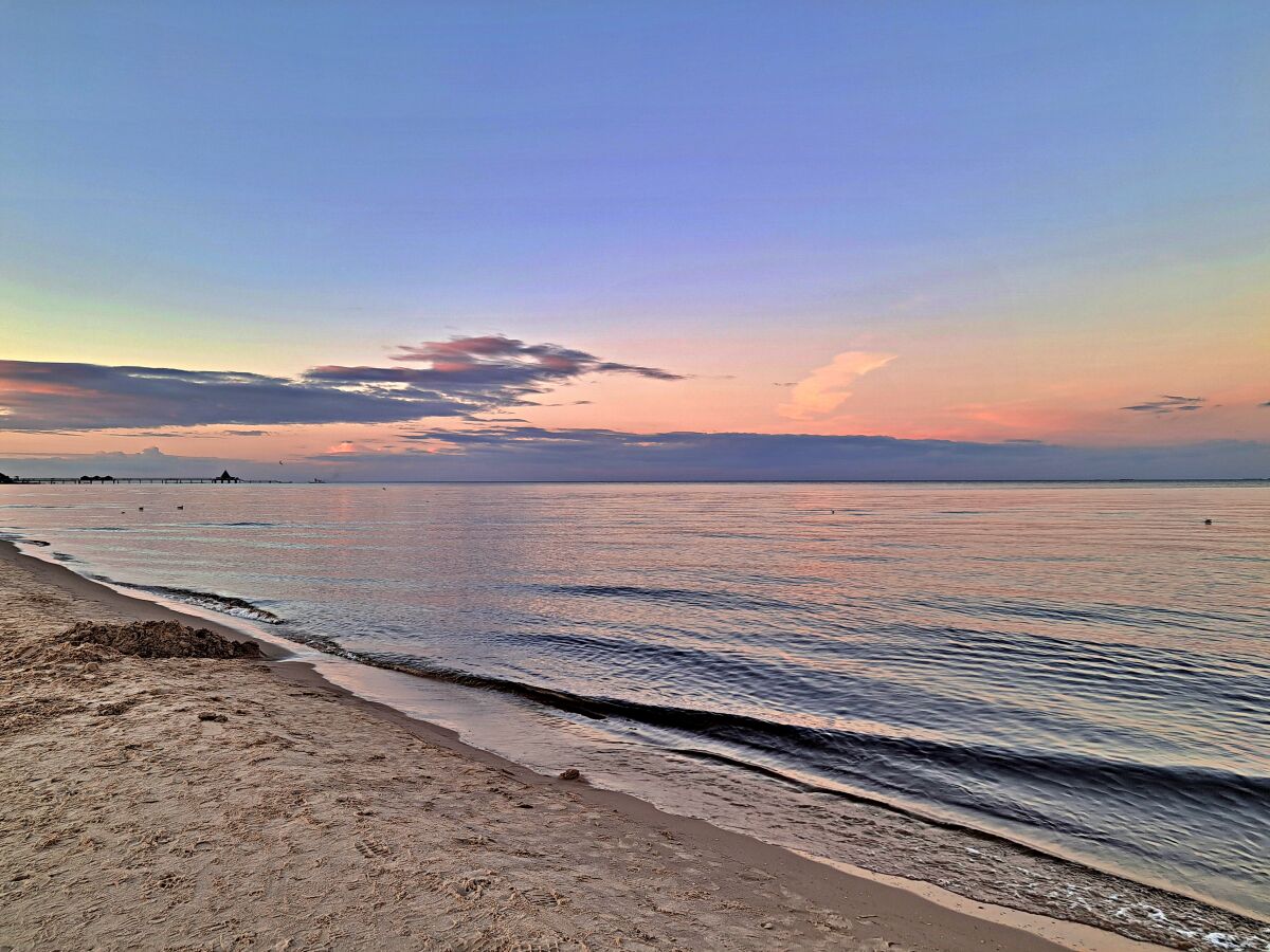 abendliche Stimmung am Strand