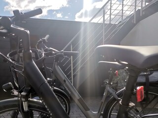 Zum Ausleihen : Zwei neue Tenways E-bikes.